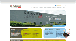 Desktop Screenshot of grimaudfreres.com